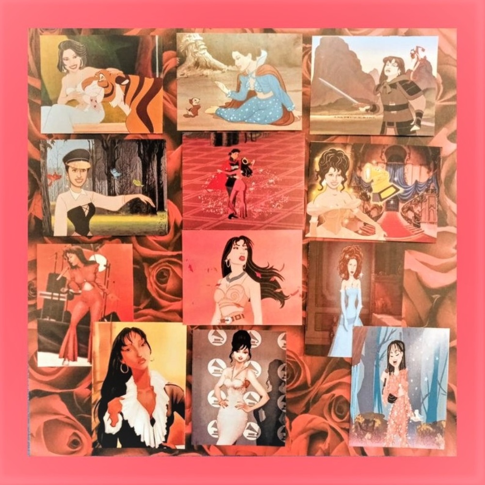 Disney Selena Sticker Set of 12!